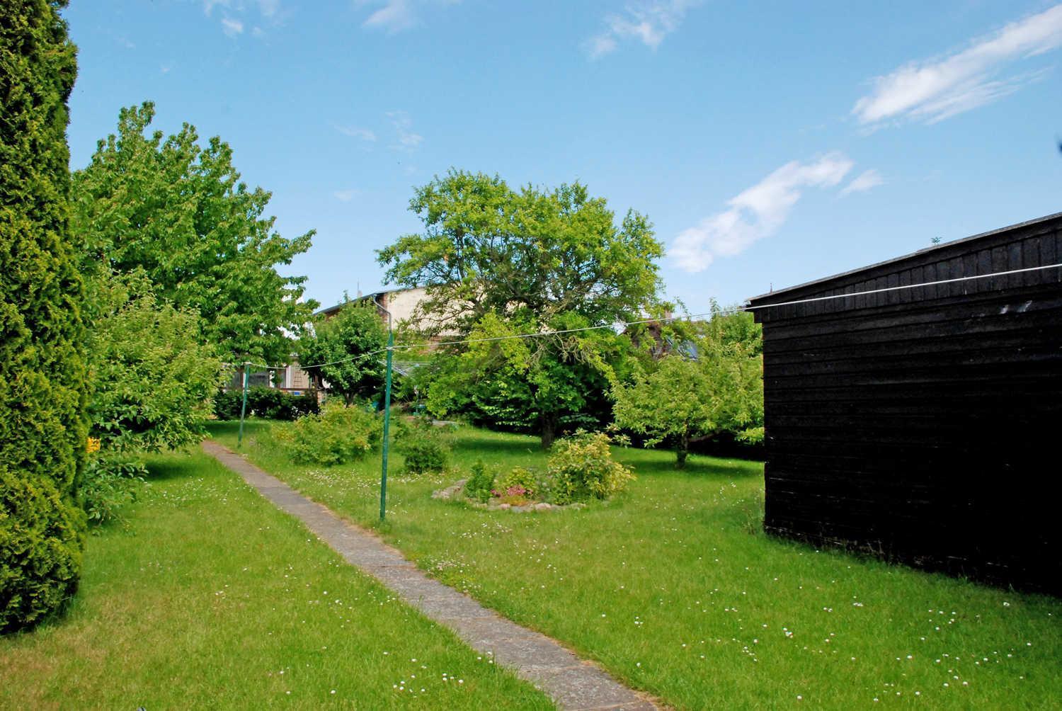 Ferienwohnung Mit Garten Und Sundblick Altefähr Exterior foto